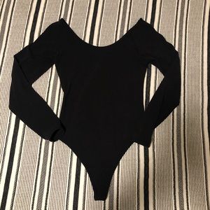 Lululemon long sleeve black body suit